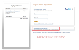 Non hai un conto Paypal
